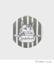 【ジムボバートコラボ】アニマルイラストプリントハンドミラー