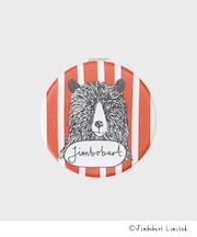 【ジムボバートコラボ】アニマルイラストプリントハンドミラー