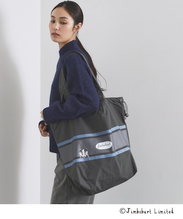 【ジムボバートコラボ】ポケッタブルBIGトートバッグ