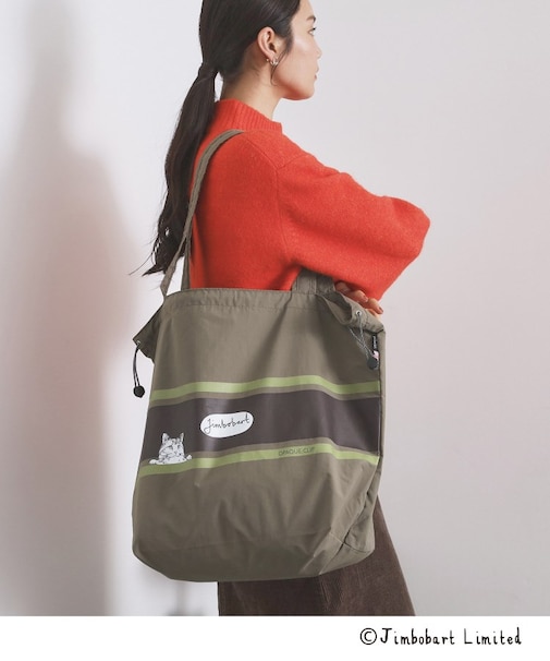 【ジムボバートコラボ】ポケッタブルBIGトートバッグ