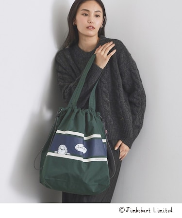 【ジムボバートコラボ】ポケッタブルBIGトートバッグ