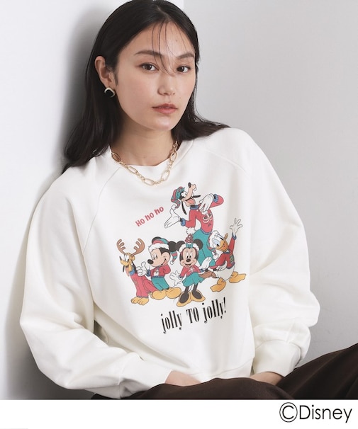 《Mickey Mouse》プリントアソートスウェット【洗濯機OK】