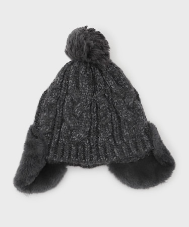 ファー耳当てケーブルワッチ