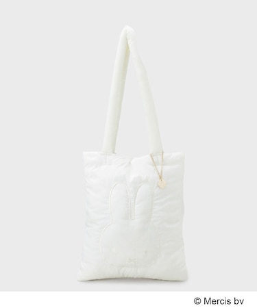 【コラボ】miffy x OPAQUE.CLIP A4サイズ対応 軽量パフィートートバッグ