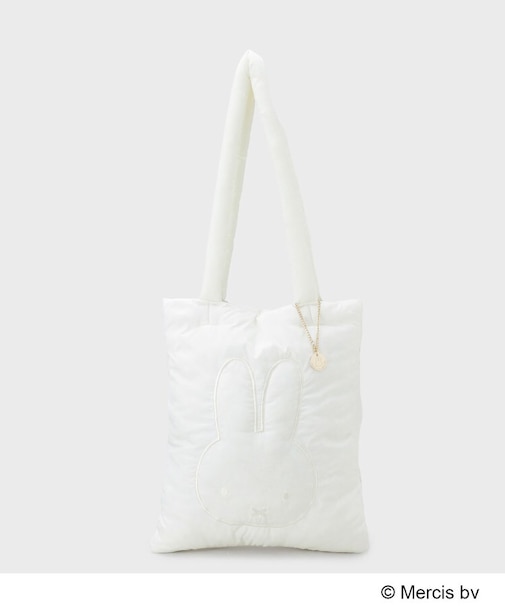 【コラボ】miffy x OPAQUE.CLIP A4サイズ対応 軽量パフィートートバッグ