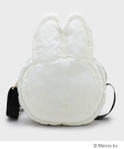 【コラボ】miffy x OPAQUE.CLIP フェイス型軽量パフィーショルダーバッグ
