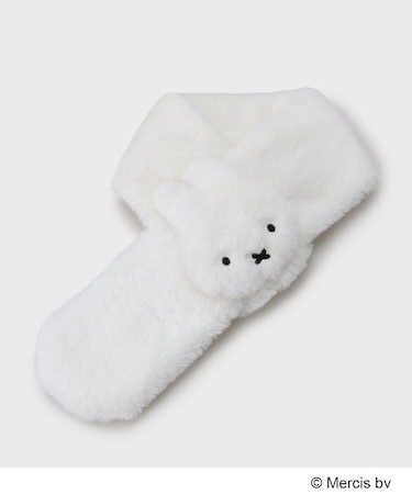 【コラボ】miffy ｘ OPAQUE.CLIP フェイクファーティペット