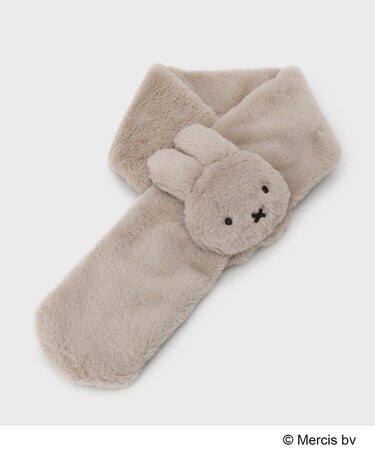 【コラボ】miffy ｘ OPAQUE.CLIP フェイクファーティペット