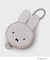 【コラボ】miffy ｘ OPAQUE.CLIP ミラー付き合皮フェイス型チャーム