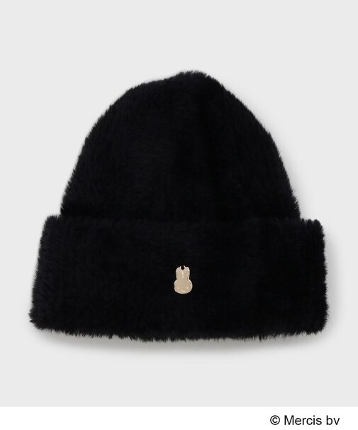 【コラボ】miffy x OPAQUE.CLIP オリジナルチャーム付きニット帽