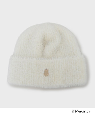 【コラボ】miffy x OPAQUE.CLIP オリジナルチャーム付きニット帽