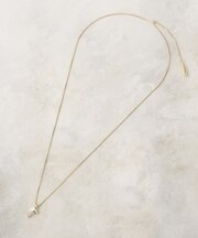 ビジュー付きスライドネックレス