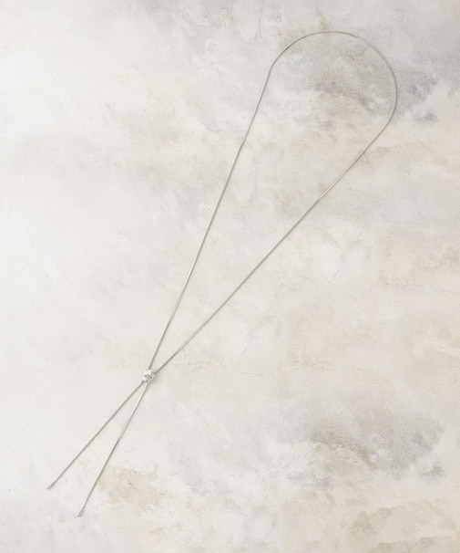 ビジューWスライドネックレス