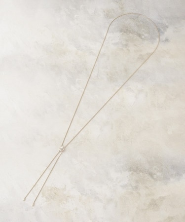 ビジューWスライドネックレス