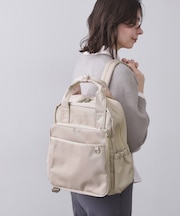 フロントポケットデザインリュック【2WAY/マルチポケット】