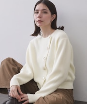 アシンメトリーボタンカーデ【洗濯機OK】