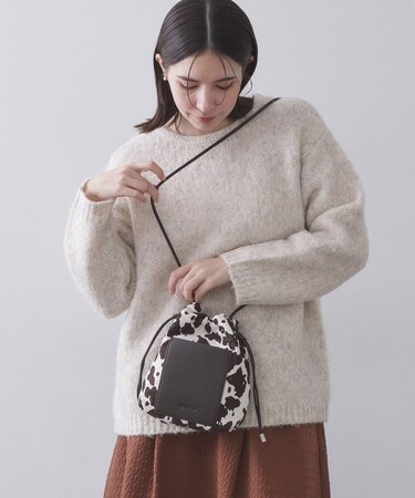 素材アソートサイドドロストミニショルダーバッグ【長さ調整可能】