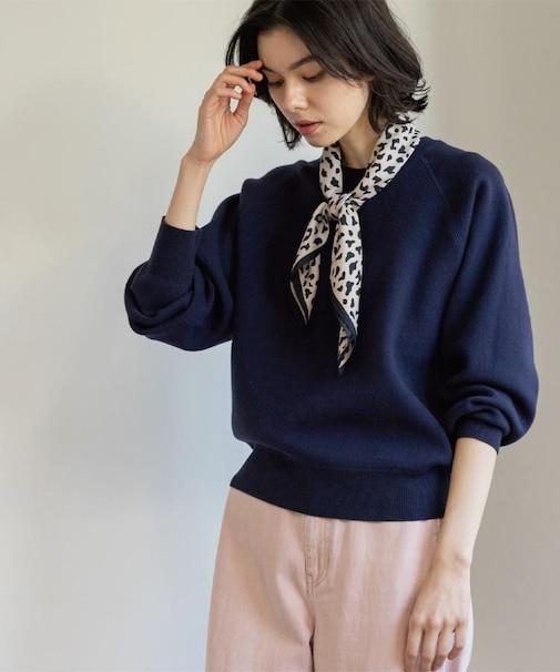 スウェットライクニット【洗濯機OK】