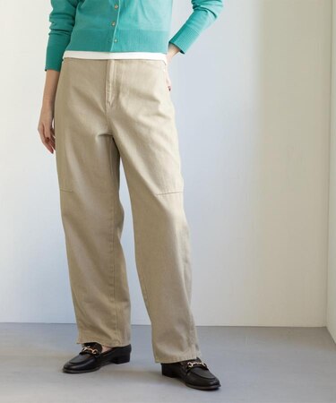 カーブシルエットカラーデニム【洗濯機OK】