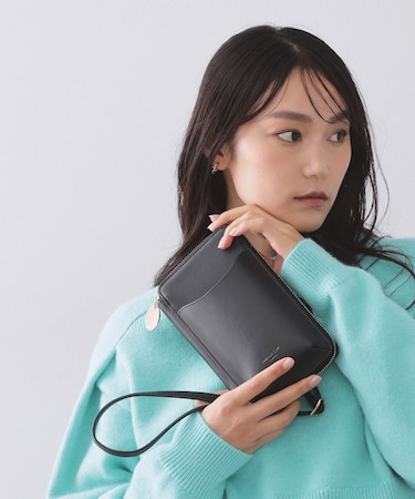合皮携帯ミニショルダーバッグ