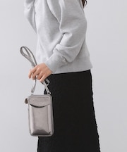 合皮携帯ミニショルダーバッグ