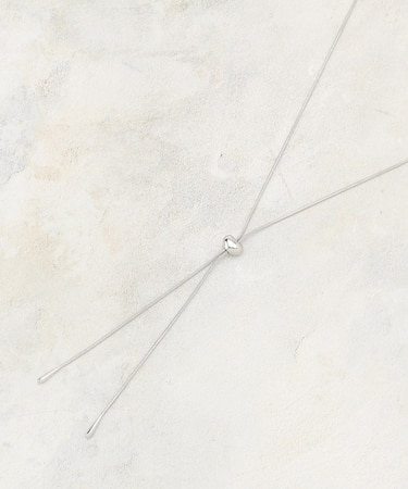 ミニビーンズスライドネックレス