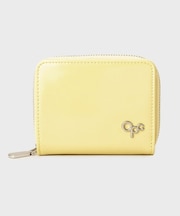 メタルパーツデザイン 二つ折りミニウォレット