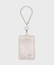 【リール付】メタルパーツデザインパスケース