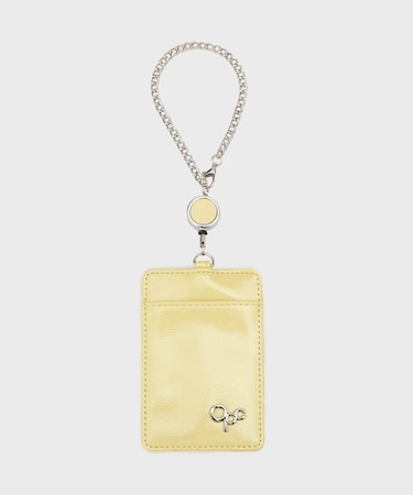 【リール付】メタルパーツデザインパスケース