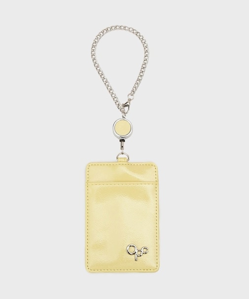 【リール付】メタルパーツデザインパスケース