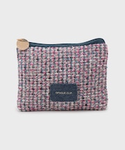 ツイードコンビスクエアポーチ