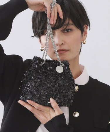 【2WAY】スパンコールミニショルダー