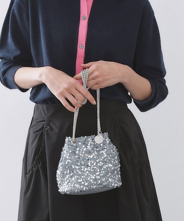 【2WAY】スパンコールミニショルダー