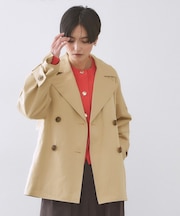 ミドルトレンチコート【洗濯機OK】