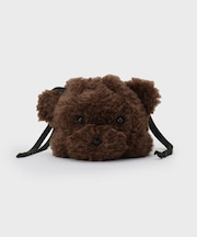 フラッフィーアニマル巾着ポーチ