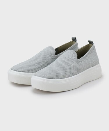 【軽量】ニットスリッポン