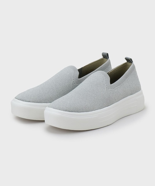 【軽量】ニットスリッポン