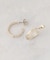 シンプルデザイン フープピアス