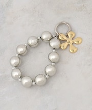 フラワーパーツ付きチャーム