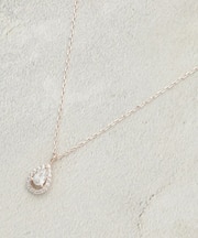 ミニビジューしずくデザイン ネックレス