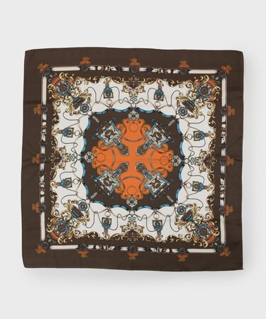 大判柄アソートスカーフ