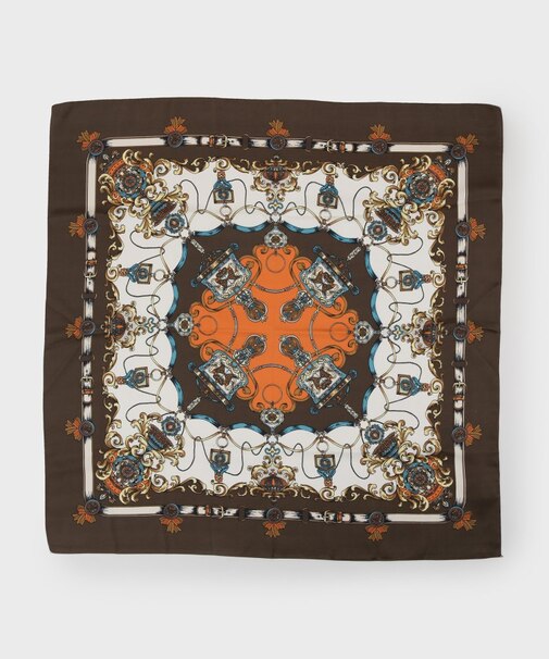 大判柄アソートスカーフ