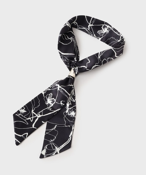 【スカーフリング付き】柄アソートスカーフ