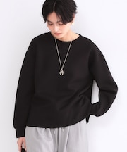 リラクシーボリュームスリーブトップス【洗濯機OK】