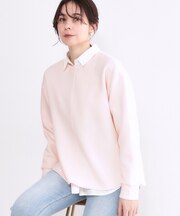 リラクシーボリュームスリーブトップス【洗濯機OK】