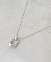 メタルカラー スライドネックレス