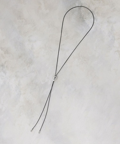 メタルパーツ スライドネックレス