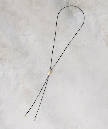 メタルパーツ スライドネックレス