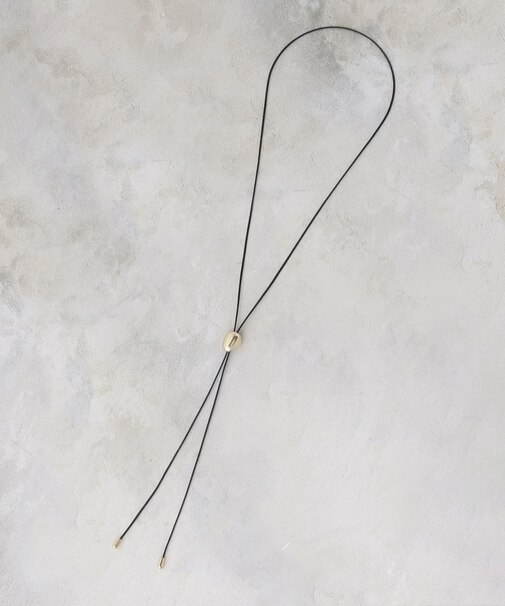 メタルパーツ スライドネックレス