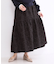 ふくれジャカードティアードスカート【洗濯機OK】
